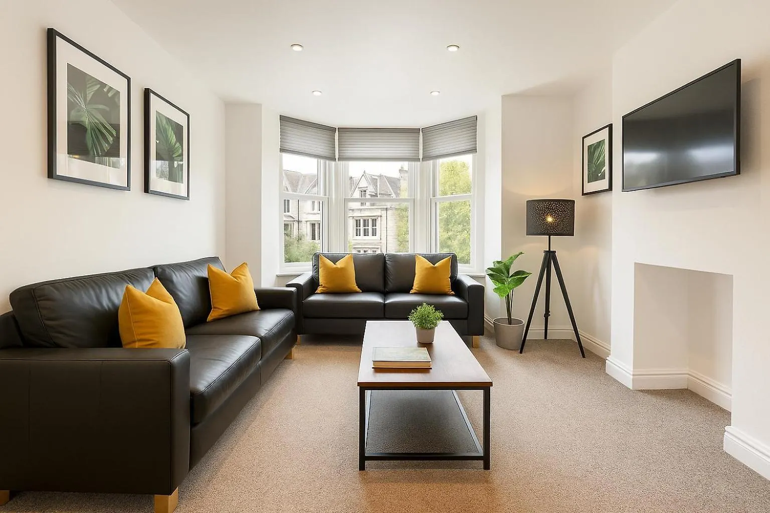 8 Person, 4 Bedroom Light, Warm & Modern Apartment Cardiff 0*,  Regno Unito